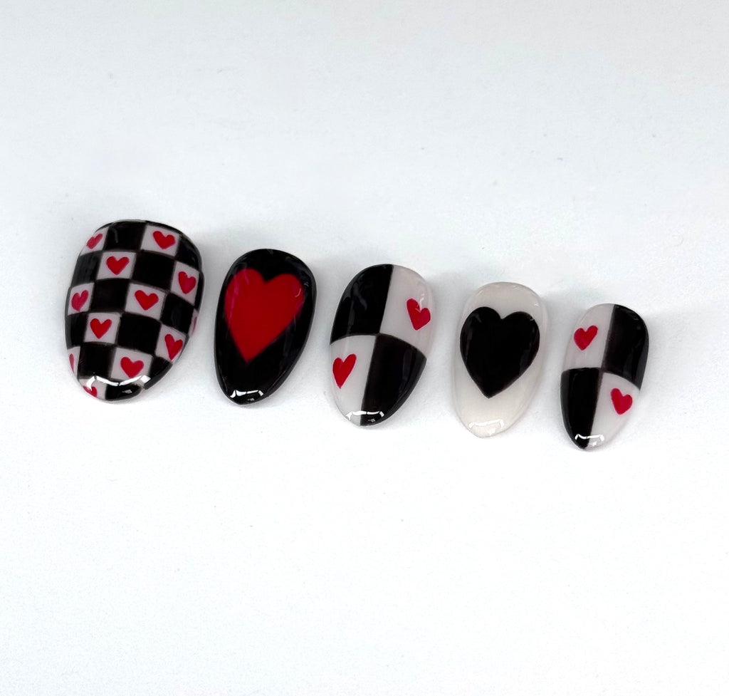 Checkered Hearts